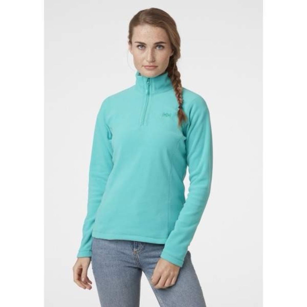 Helly Hansen Turquoise Half-Zip Fleece Pullover